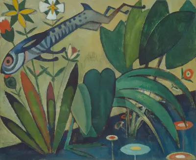 The Leap of the Rabbit av Amadeo de Souza-Cardoso