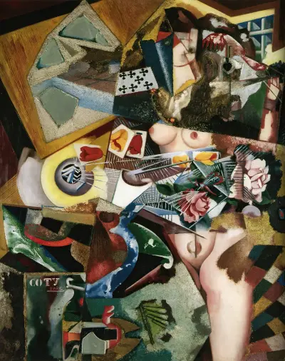 Untitled (Coty), 1917 – nr 1 av Amadeo de Souza-Cardoso