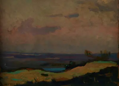 Dusk av Jan Stanisławski