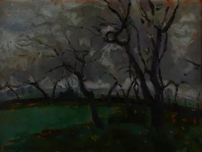 Landschaft, 1899 von Jan Stanisławski