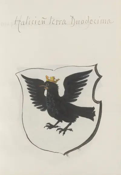 Arma Regni et baronum Poloniae ac M. D. Lithuaniae Pl.018 av Boleslaw Starzyński