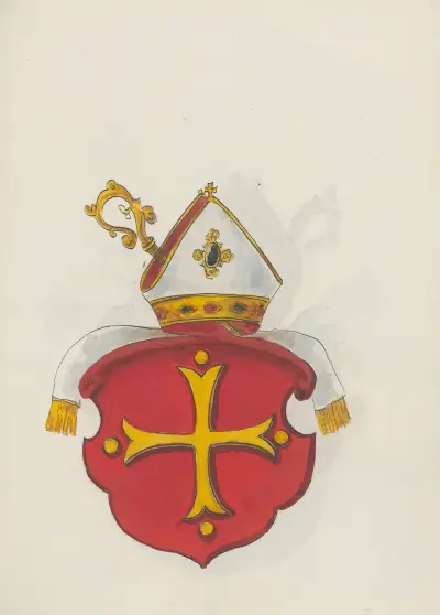 Arma Regni et baronum Poloniae ac M. D. Lithuaniae Pl.162 av Boleslaw Starzyński