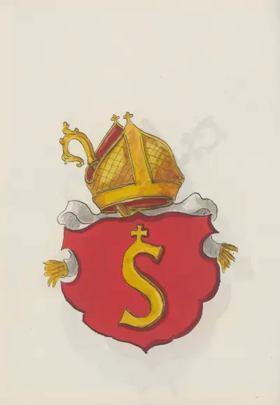 Arma Regni et baronum Poloniae ac M. D. Lithuaniae Pl.163 av Boleslaw Starzyński