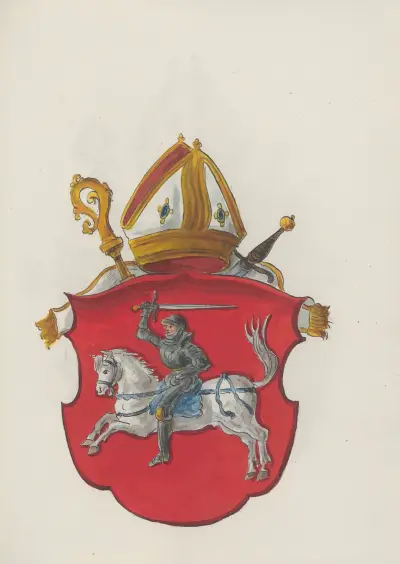 Arma Regni et baronum Poloniae ac M. D. Lithuaniae Pl.170 av Boleslaw Starzyński