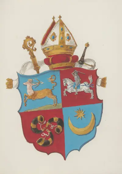 Arma Regni et baronum Poloniae ac M. D. Lithuaniae Pl.171 av Boleslaw Starzyński