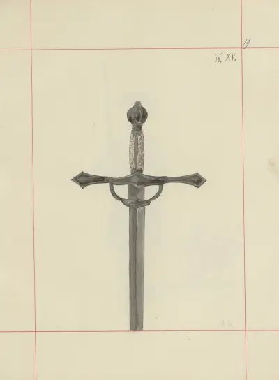 Offensiva och defensiva vapen i Polen. Bd 1, Rustningar och vapendelar Pl.017 av Boleslaw Starzyński