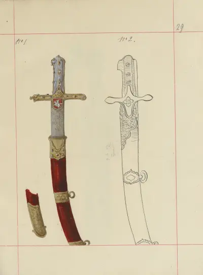Broń zaczepna i odporna w Polsce. T. 1, Zbroje i części uzbrojenia Pl.025 av Boleslaw Starzyński