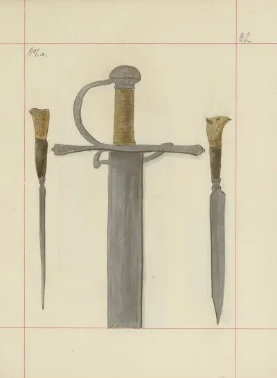 Angriffs- und Verteidigungswaffen in Polen. Bd. 1, Rüstungen und Ausrüstungsteile Taf. 063 von Boleslaw Starzyński