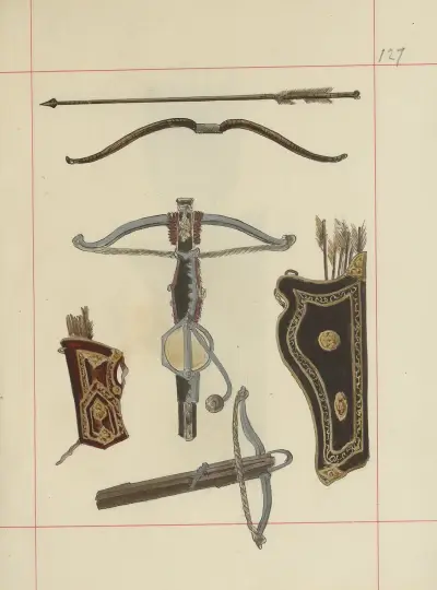 Angriffs- und Verteidigungswaffen in Polen. Bd. 1, Rüstungen und Rüstungsteile Pl.097 von Boleslaw Starzyński