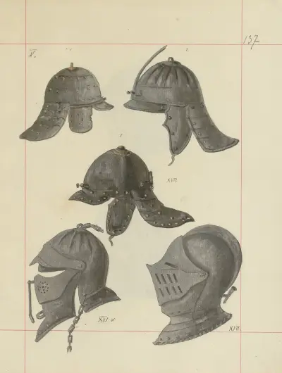 Vapen och rustningar i Polen. Vol. 1, Plansch 104 av Boleslaw Starzyński