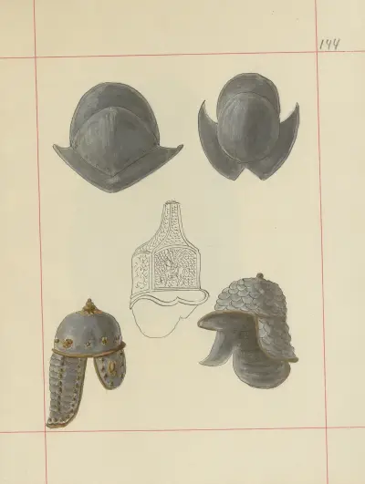 Offensiva och defensiva vapen i Polen. Vol. 1, Rustningar och delar av beväpning Pl.110 av Boleslaw Starzyński
