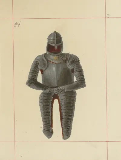 Zbroje i części uzbrojenia. Broń zaczepna i odporna w Polsce. T. 2, Pl. 010, Boleslaw Starzyński
