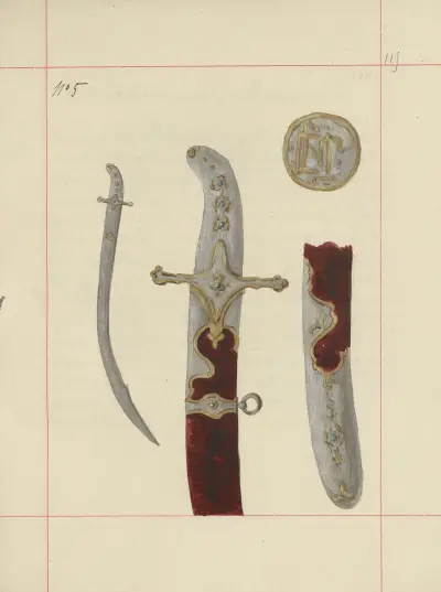 Offensiva och defensiva vapen i Polen. Del 2, Rustningar och vapendelar Pl.093 av Boleslaw Starzyński