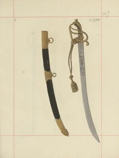 Polska vapen och rustningar, plansch 117 av Boleslaw Starzyński