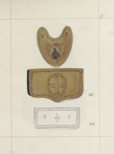 Broń zaczepna i odporna w Polsce. T. 3, Rynsztunki, broń palna, rzędy Pl.013, Boleslaw Starzyński