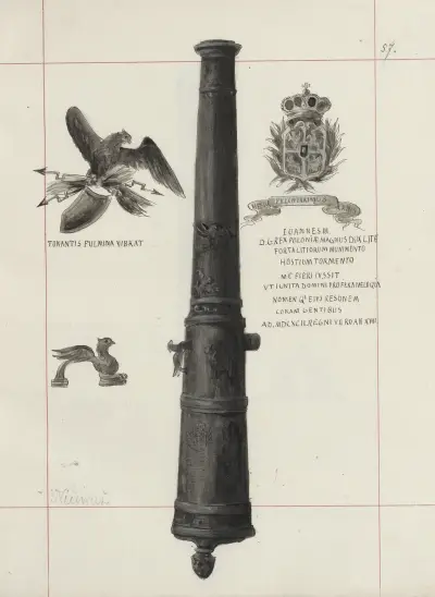 Broń zaczepna i odporna w Polsce. T. 3, Rynsztunki, broń palna, rzędy Pl.049, Boleslaw Starzyński