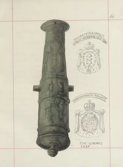 Zbroja zaczepna i odporna w Polsce. T. 3, Rynsztunki, broń palna, rzędy Pl.051, Boleslaw Starzyński