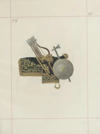 Broń zaczepna i odporna v Polsku. Sv. 3, Výstroj, palné zbraně, postroje, tab. 124, Boleslaw Starzyński