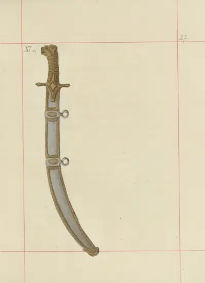 Offensive und defensive Waffen in Polen. Bd. 4, Glatte Gürtel, Schmuck, Fahnen und Standarten Pl.023 von Boleslaw Starzyński