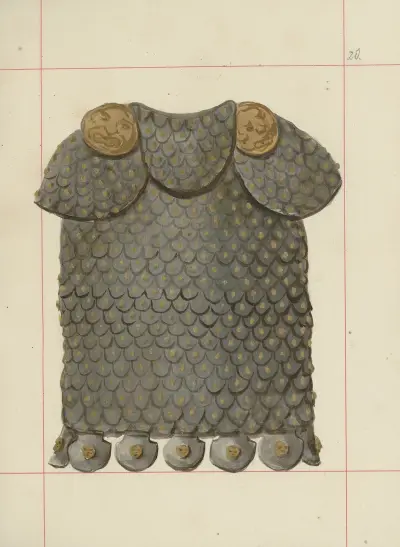 Angriffs- und Verteidigungswaffen in Polen. Bd. 5, Ergänzungen Taf. 015 von Boleslaw Starzyński
