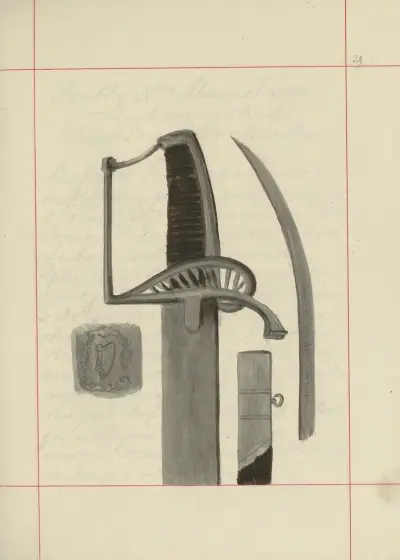 Angriffs- und Verteidigungswaffen in Polen. Bd. 5, Ergänzungen Taf. 023 von Boleslaw Starzyński