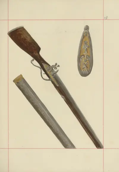 Angriffs- und Verteidigungswaffen in Polen. Bd. 5, Ergänzungen Taf. 032 von Boleslaw Starzyński