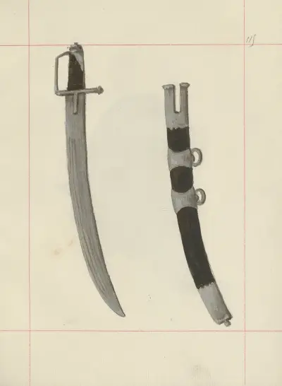 Angriffs- und Verteidigungswaffen in Polen. T. 5, Ergänzungen Pl. 084 von Boleslaw Starzyński