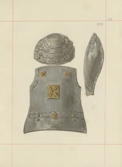 Broń zaczepna i odporna w Polsce. T. 5, Uzupełnienia Pl.093 av Boleslaw Starzyński