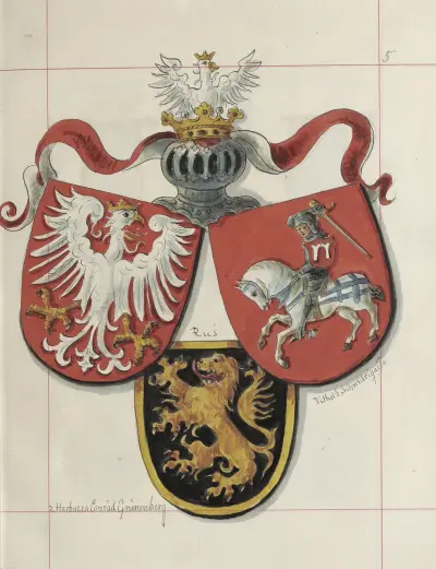 Erby Polského království a Velkého knížectví litevského. Sv. 1, tab. 007, Boleslaw Starzyński
