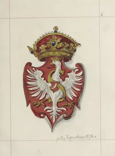 Wappen der Republik Polen und des Großfürstentums Litauen. Bd. 1, Tafel 010 von Boleslaw Starzyński