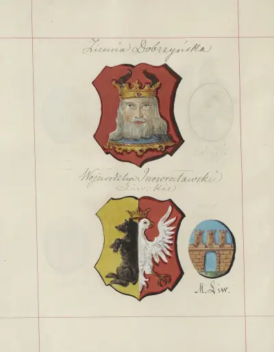 Herby Rzeczypospolitej Polskiej i W. X. Litewskiego. T. 1 Pl.024 av Boleslaw Starzyński