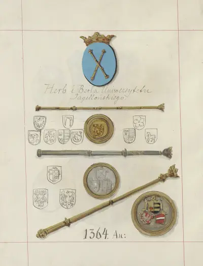 Wappen der Republik Polen und des Großfürstentums Litauen. Bd. 1 Taf. 030 von Boleslaw Starzyński