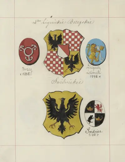 Wappen der Republik Polen und des Großfürstentums Litauen. Bd. 1 Taf. 044 von Boleslaw Starzyński