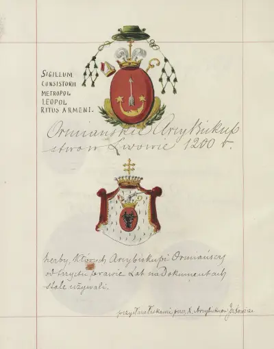 Herby Rzeczypospolitej Polskiej i W. X. Litewskiego. T. 1 Pl.054 av Boleslaw Starzyński