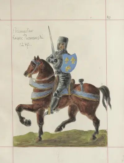 Wappen der Republik Polen und des Großfürstentums Litauen. Bd. 1 Taf. 061 von Boleslaw Starzyński