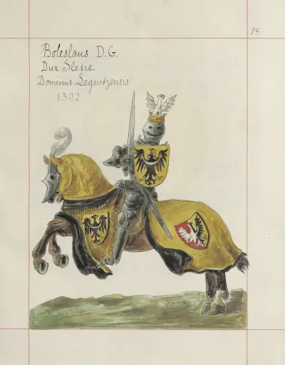 Herby Rzeczypospolitej Polskiej i W. X. Litewskiego. T. 1 Pl.074 av Boleslaw Starzyński