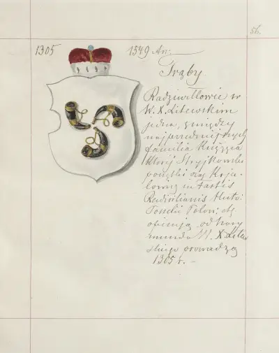 Herby Rzeczypospolitej Polskiej i W. X. Litewskiego. T. 1 Pl.077 av Boleslaw Starzyński