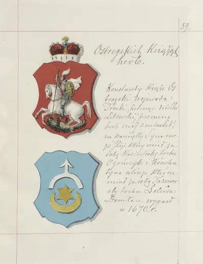 Erby Polského království a Litevského velkoknížectví. Sv. 1, tab. 081, Boleslaw Starzyński