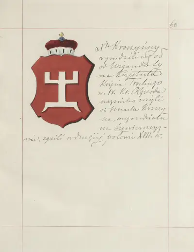 Wappen der Republik Polen und des Großfürstentums Litauen. Bd. 1 Taf. 082 von Boleslaw Starzyński