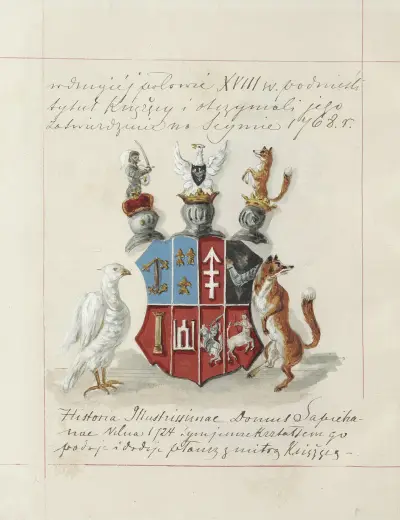Herby Rzeczypospolitej Polskiej i W. X. Litewskiego. T. 1 Pl.087 av Boleslaw Starzyński