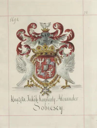 Herby Rzeczypospolitej Polskiej i W. X. Litewskiego. T. 1 Pl.096 av Boleslaw Starzyński