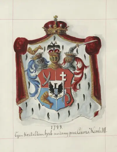 Herby Rzeczypospolitej Polskiej i W. X. Litewskiego. T. 1 Pl.105 av Boleslaw Starzyński