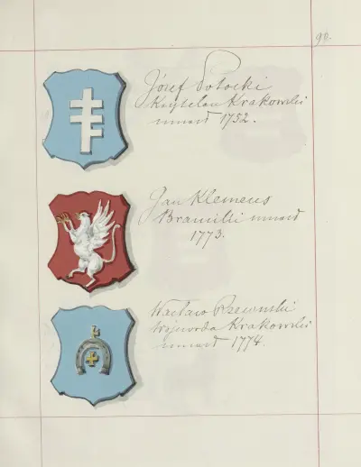 Wappen der Republik Polen und des Großfürstentums Litauen. Band 1, Tafel 120 von Boleslaw Starzyński