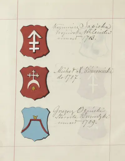 Herby Rzeczypospolitej Polskiej i W. X. Litewskiego. T. 1 Pl.131 av Boleslaw Starzyński