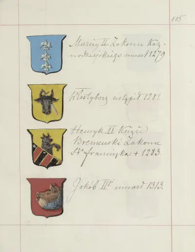 Herby Rzeczypospolitej Polskiej i W. X. Litewskiego. T. 1 Pl.150 av Boleslaw Starzyński
