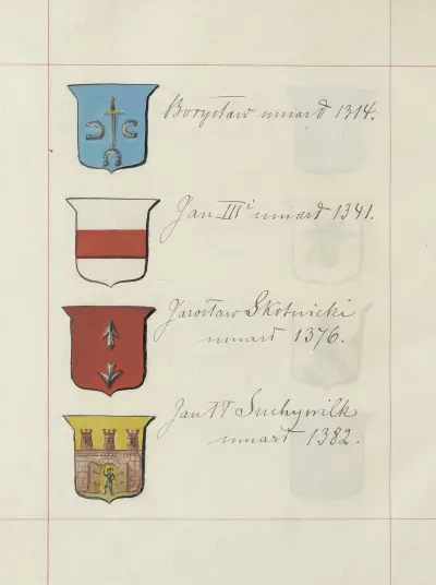 Herby Rzeczypospolitej Polskiej i W. X. Litewskiego. T. 1 Pl.151 av Boleslaw Starzyński