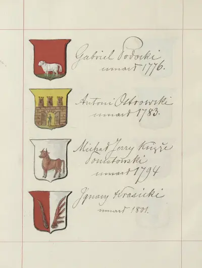 Herby Rzeczypospolitej Polskiej i W. X. Litewskiego. T. 1 Pl.163 av Boleslaw Starzyński