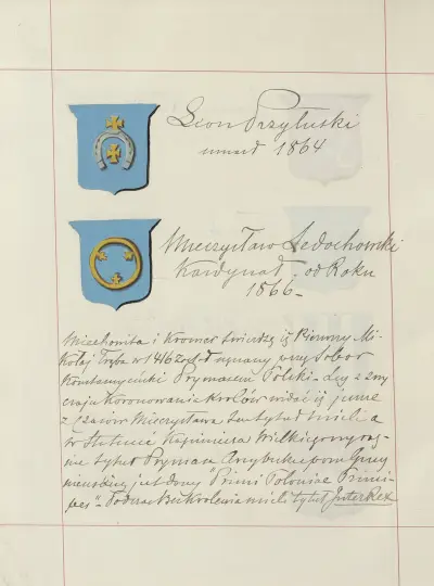 Wappen der Republik Polen und des Großfürstentums Litauen. T. 1 Pl. 165 von Boleslaw Starzyński