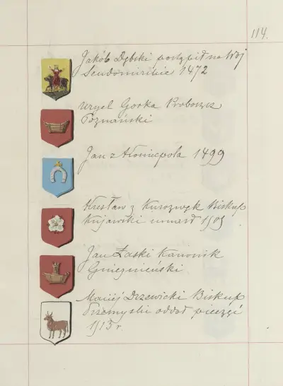 Herby Rzeczypospolitej Polskiej i W. X. Litewskiego. T. 1 Pl.168 av Boleslaw Starzyński