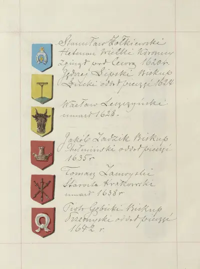 Herby Rzeczypospolitej Polskiej i W. X. Litewskiego. T. 1 Pl.171 av Boleslaw Starzyński